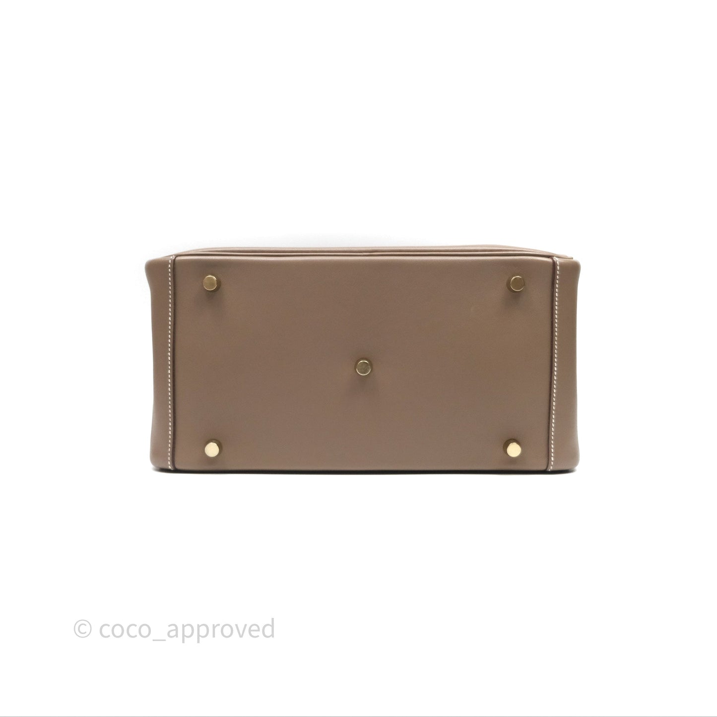 Hermès Lindy 30 Etoupe 18 Swift Gold Hardware