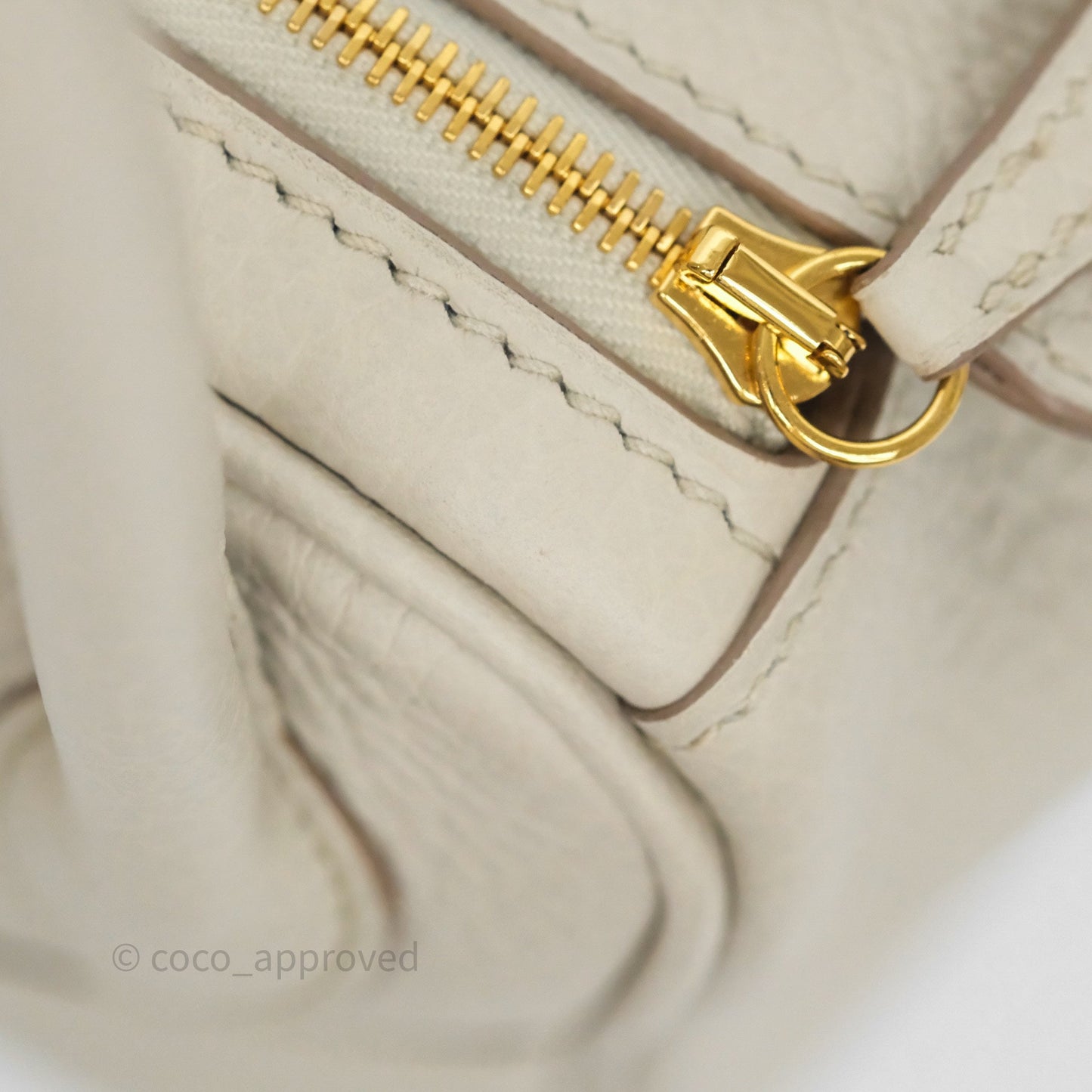Hermès Lindy 26 Beton 8L Clemence Gold Hardware