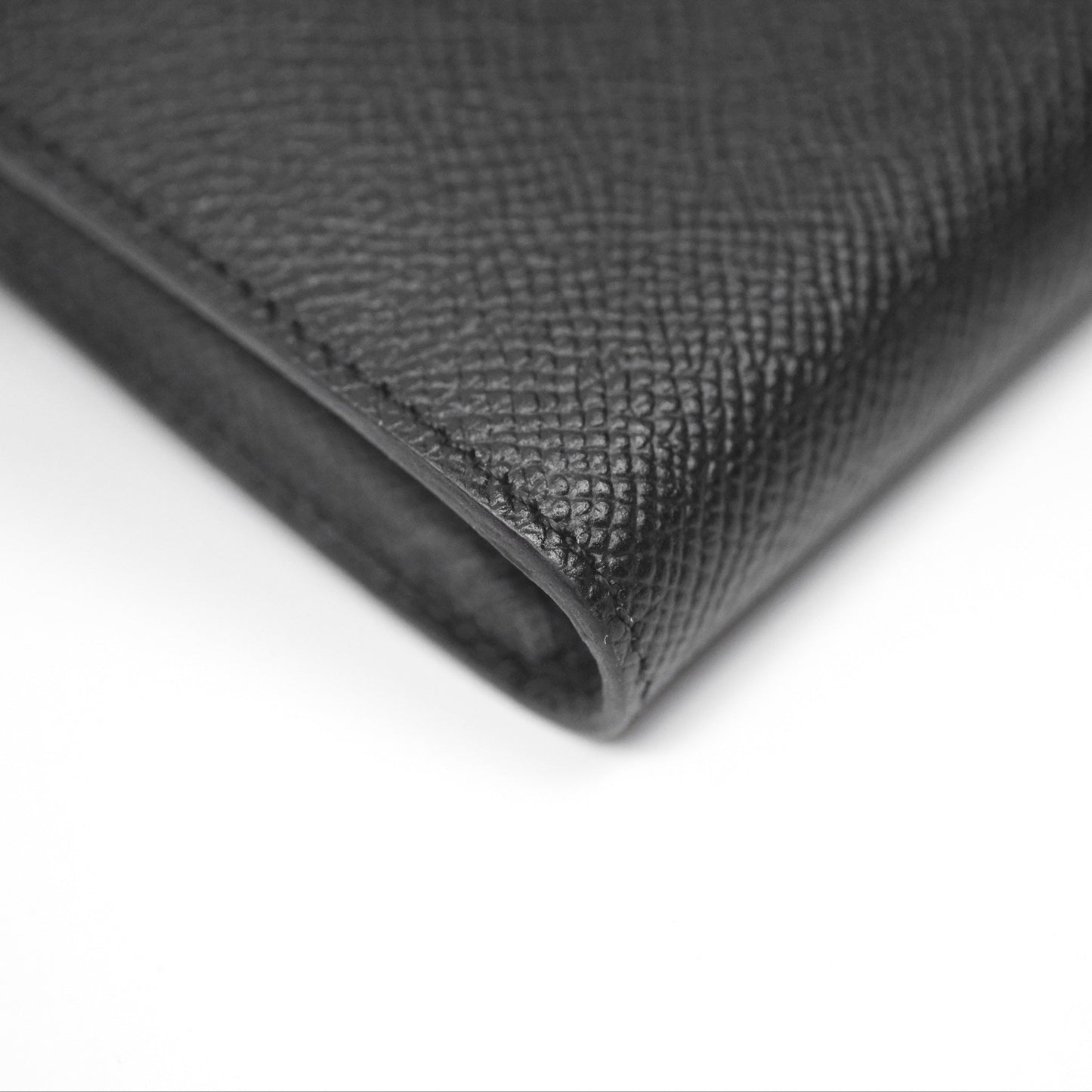 Hermès Kelly Wallet Black Noir 89 Epsom Palladium Hardware