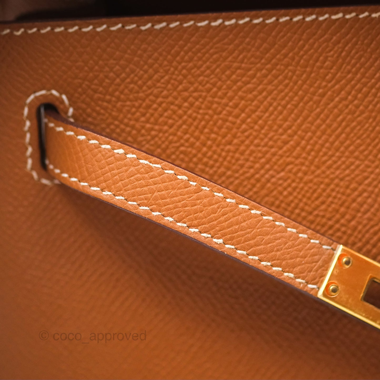 Hermès Kelly 25 Sellier Gold 37 Epsom Gold Hardware