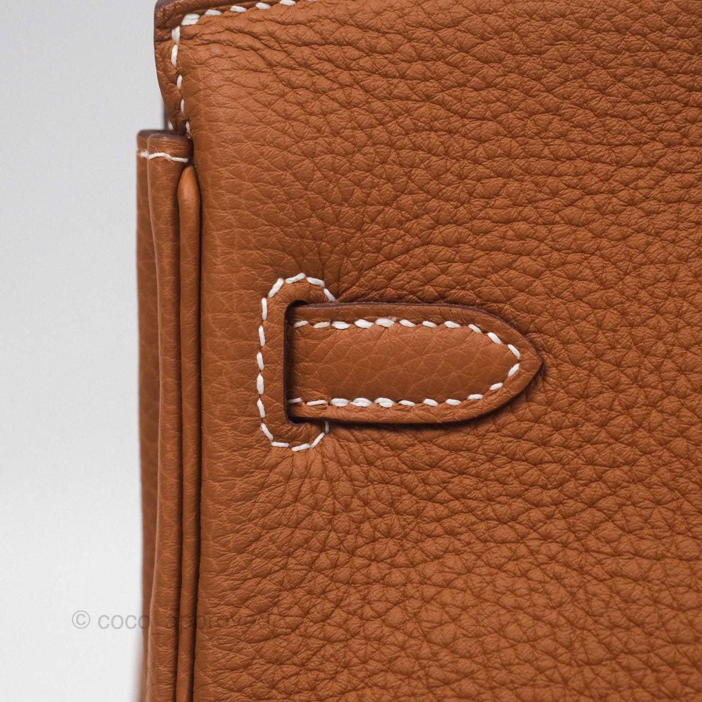 Hermes Retourne Birkin 25 Gold 37 Togo Gold Hardware
