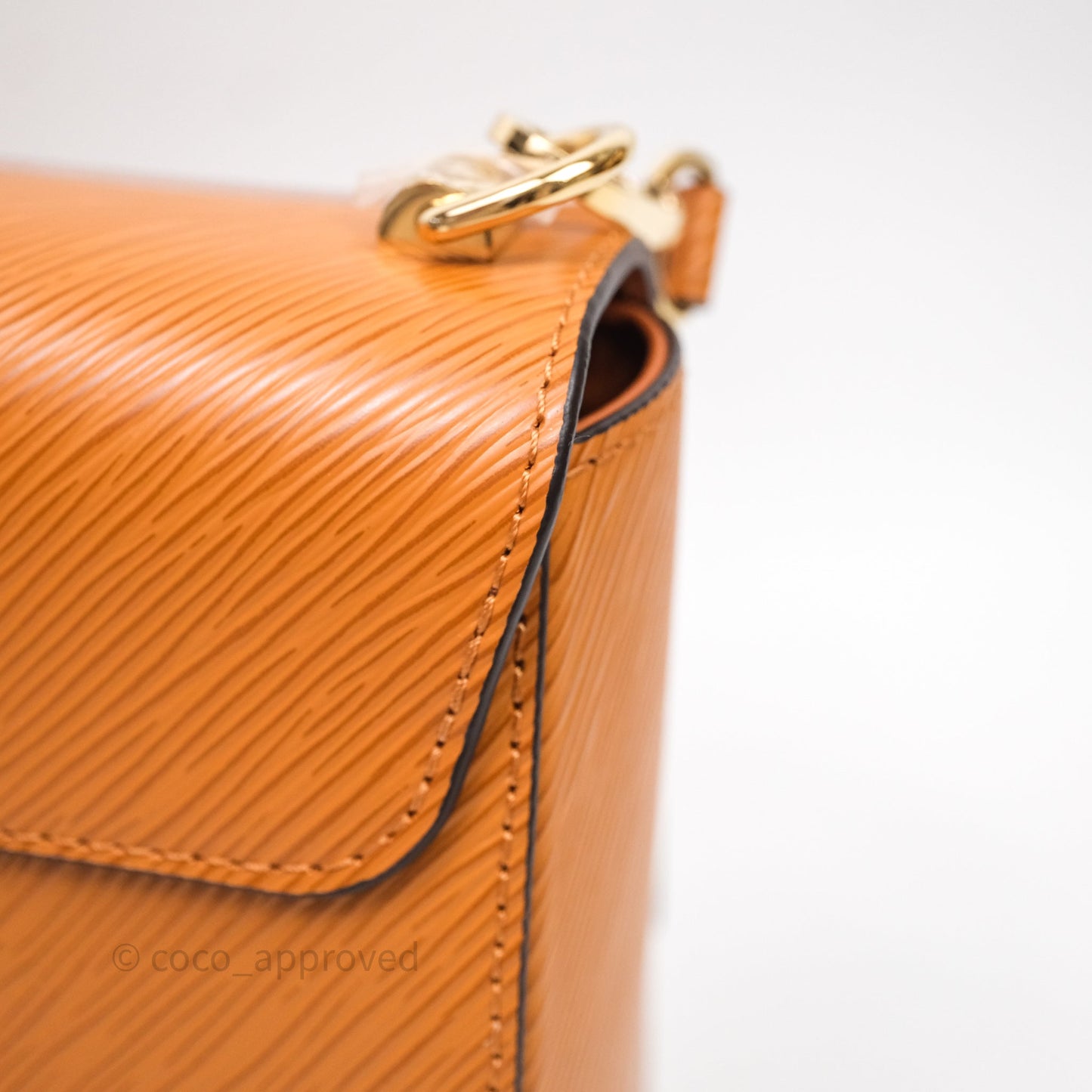 Louis Vuitton Twist Bag MM Gold Honey Epi