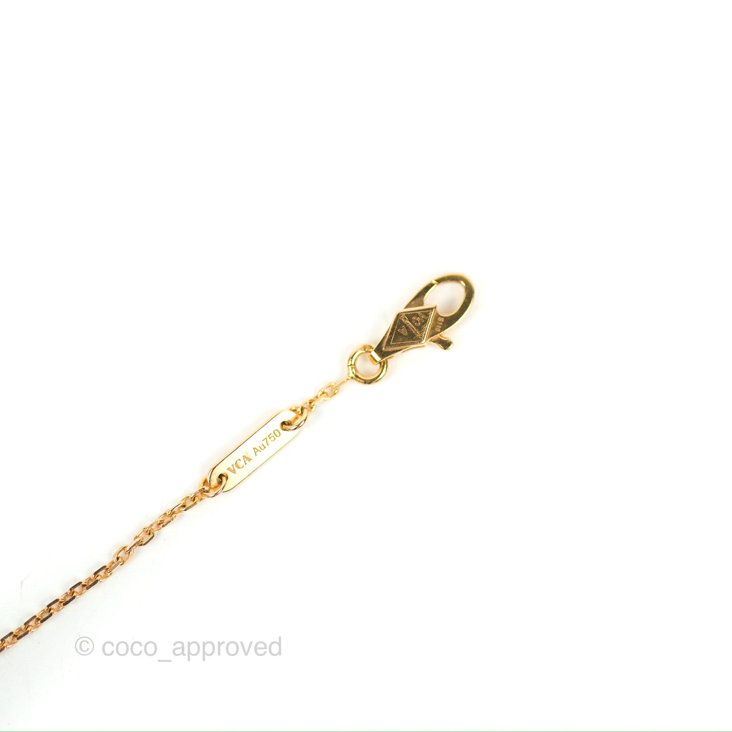 Van Cleef & Arpels Sweet Alhambra Bracelet Red Carnelian Rose Gold