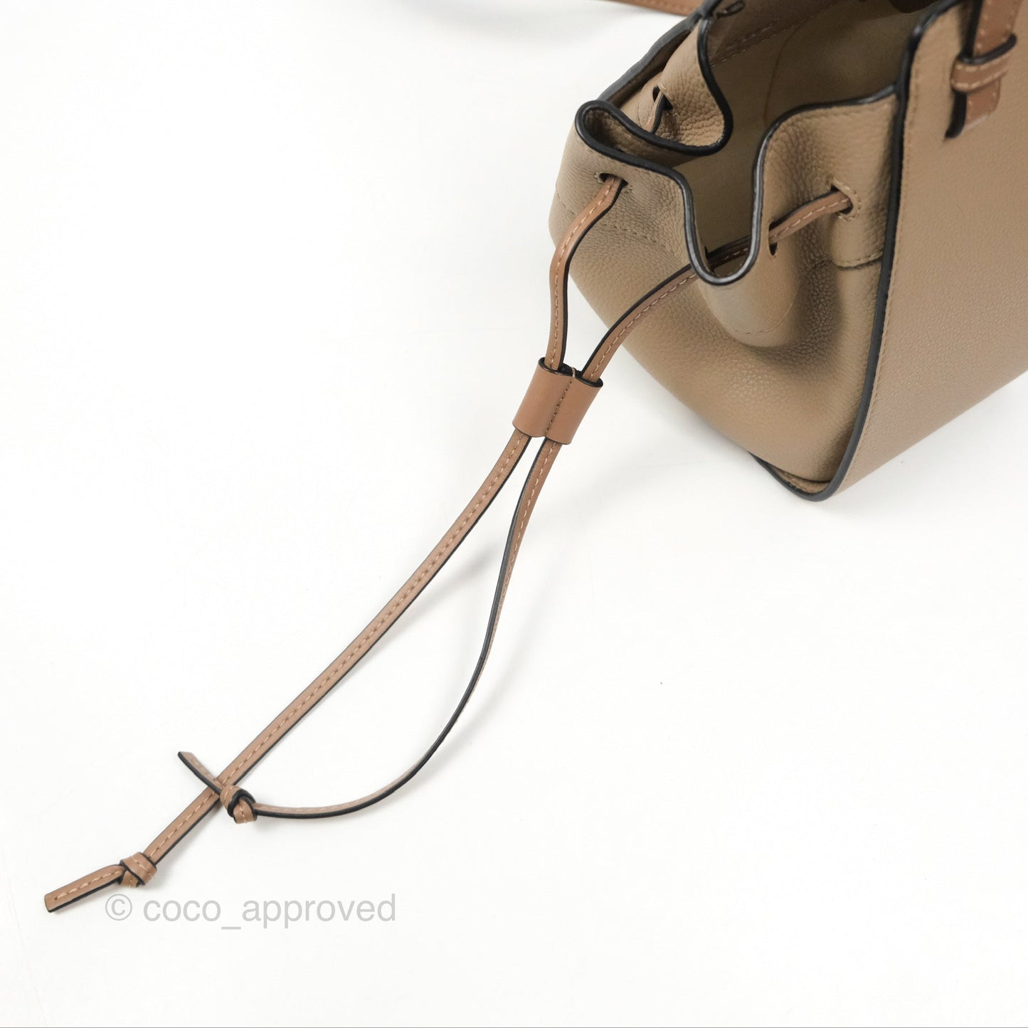 Loewe Hammock Mini Sand Shoulder Bag