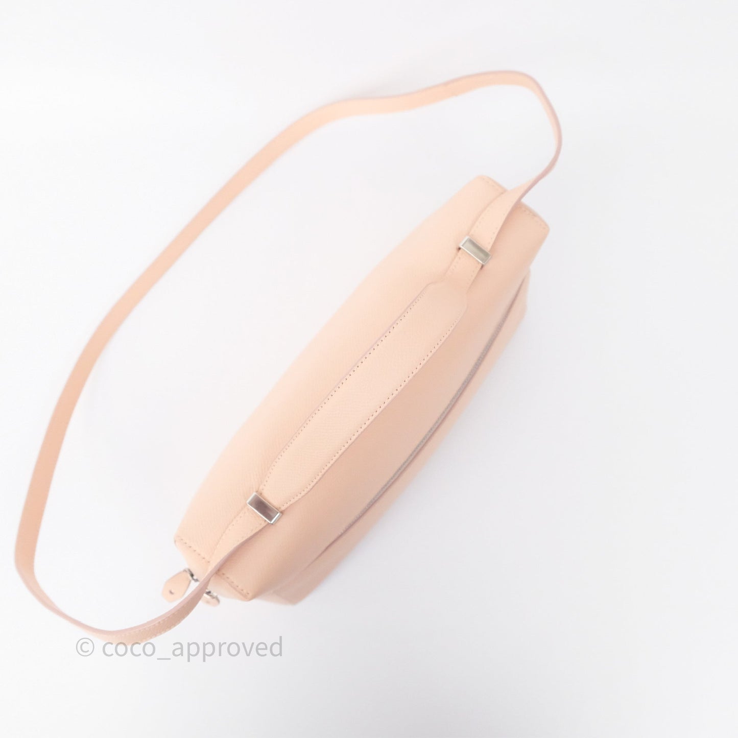 Loro Piana Extra Bag L27 Pink Calfskin Silver Hardware