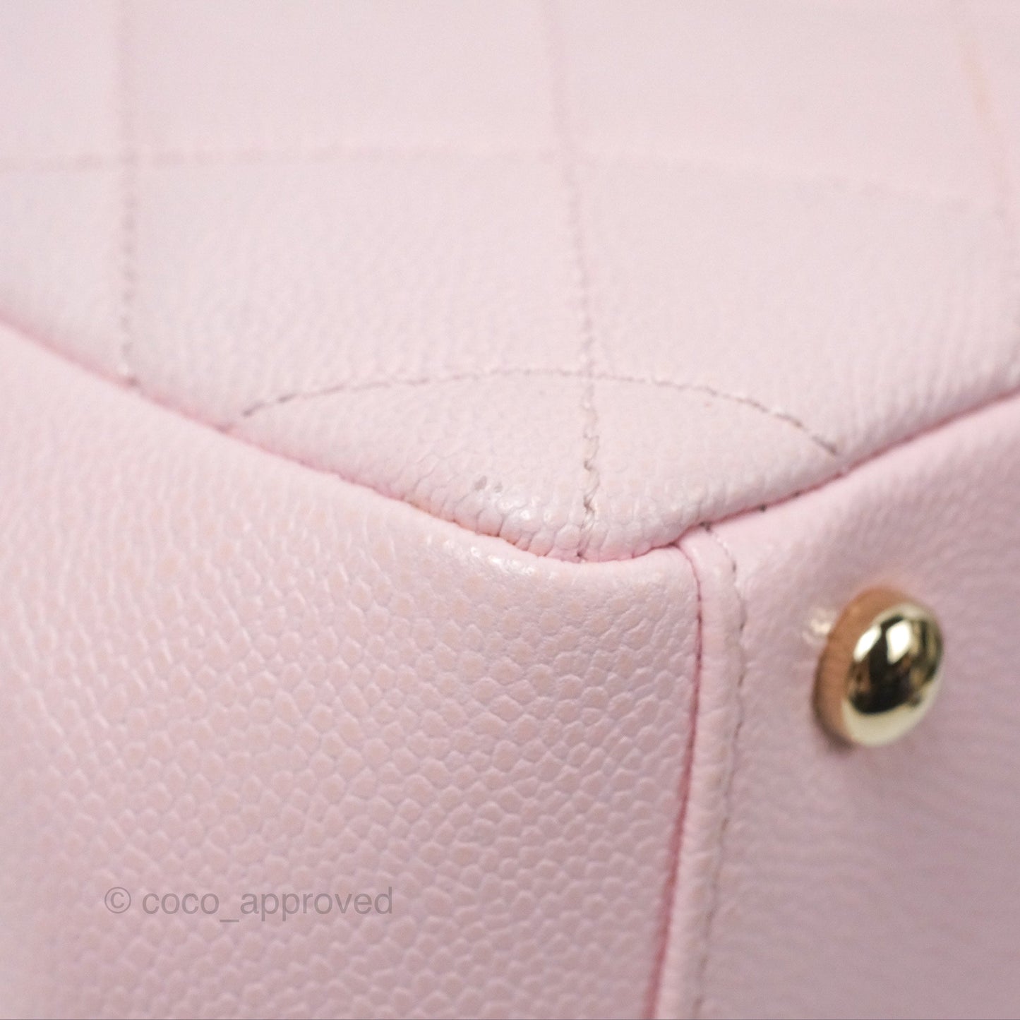 Chanel Quilted Small Business Affinity Flap Pink Caviar Gold Hardware