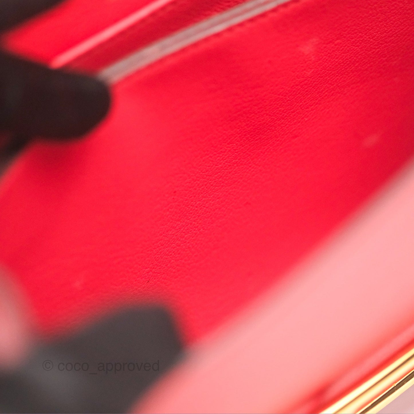 Hermès Roulis Mini 18 Rouge De Coeur Evercolor Permabrass Hardware