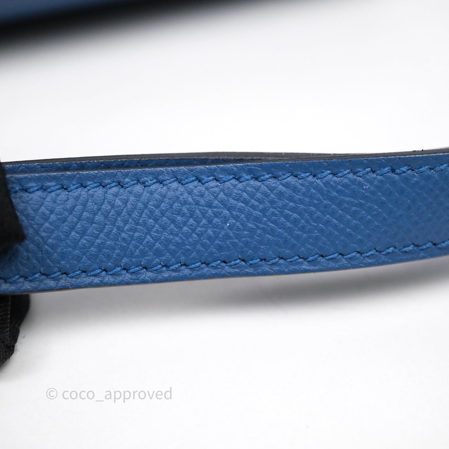 Hermès Cherche-Midi R2 Bleu Agate Epsom Palladium Hardware