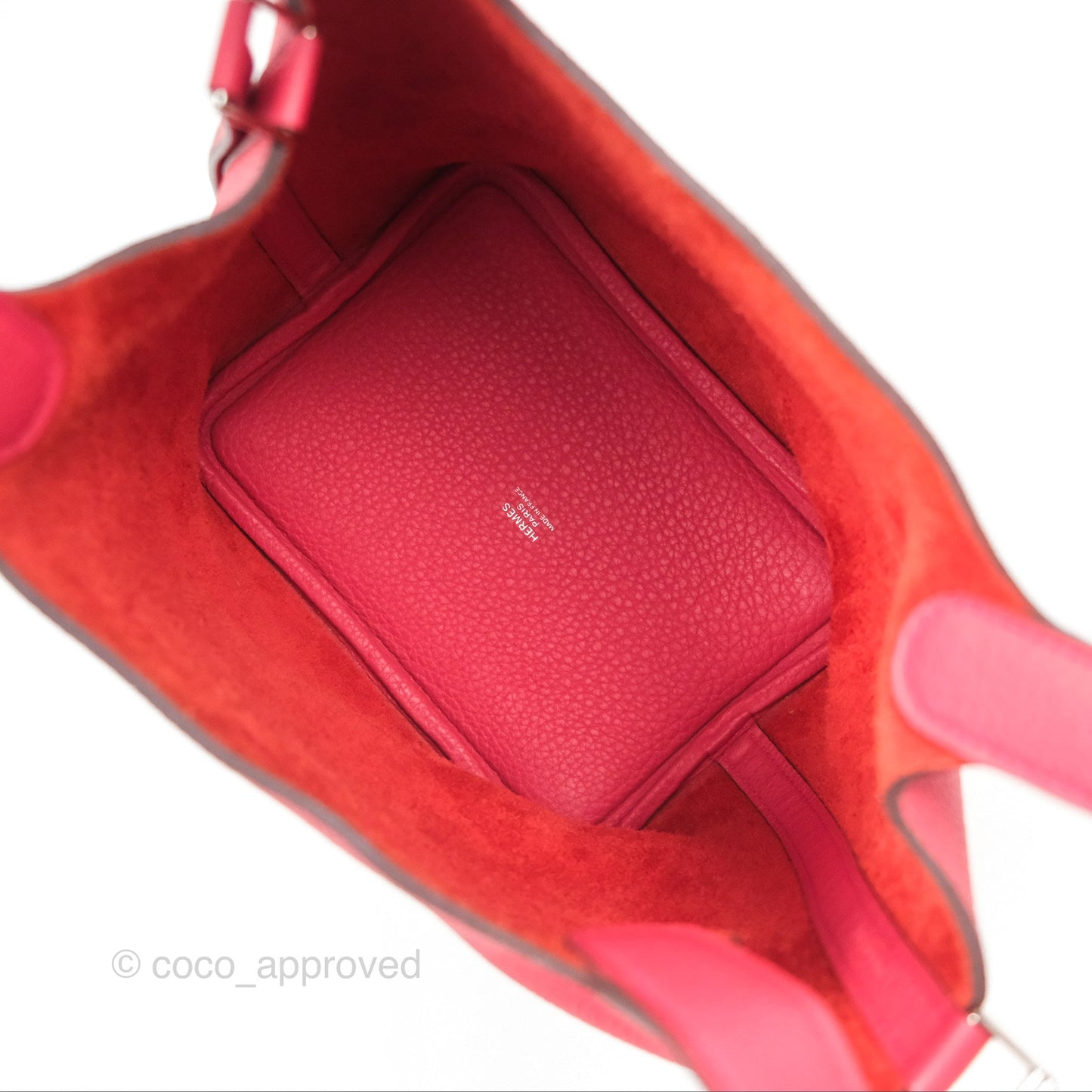 Hermès Picotin Lock 18 Bougainvillier A5 Clemence Palladium Hardware