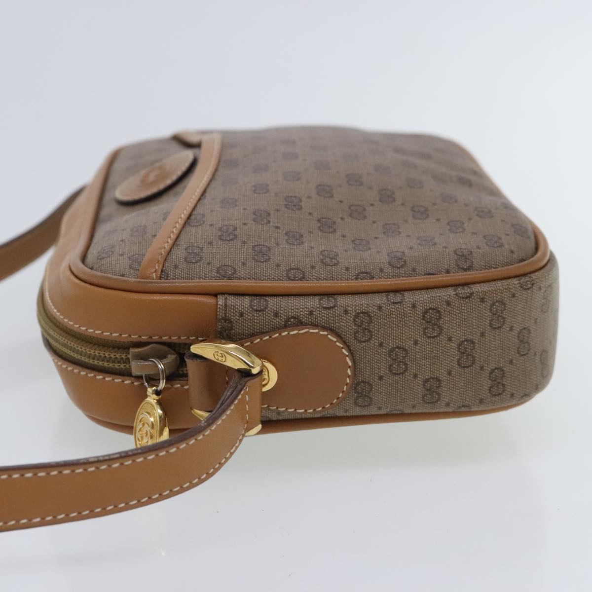 Luxury Gucci Trending 2025 Micro Small Gg Canvas  Canvas Shoulder Bag