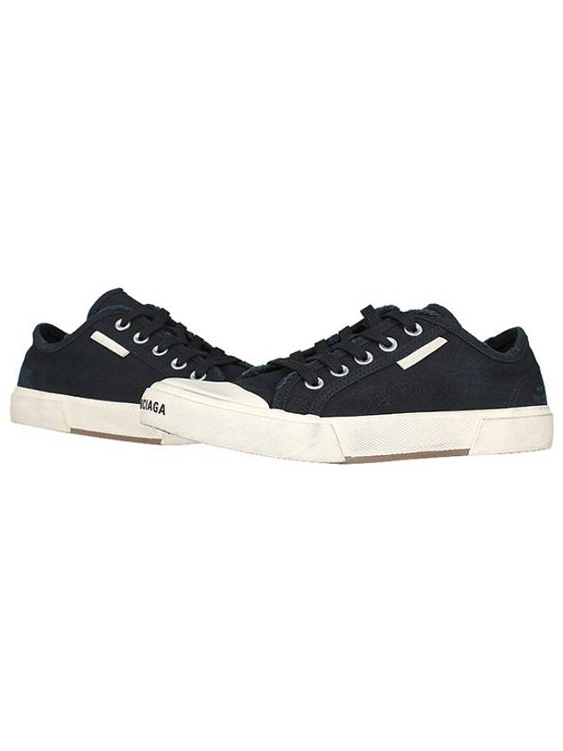 Luxury Balenciaga Paris Low Top Sneakers Black