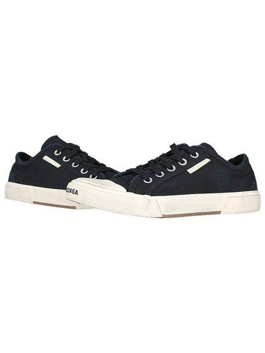 Luxury Balenciaga Paris Low Top Sneakers Black