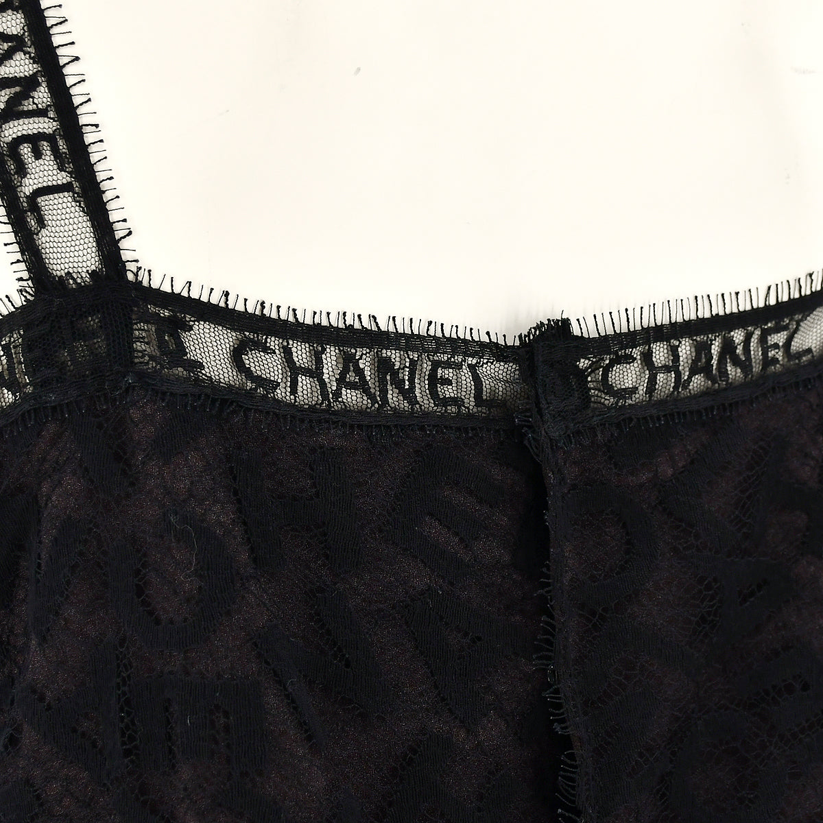 Luxury Chanel 1998 Fall lace top and skirt set #40 #42