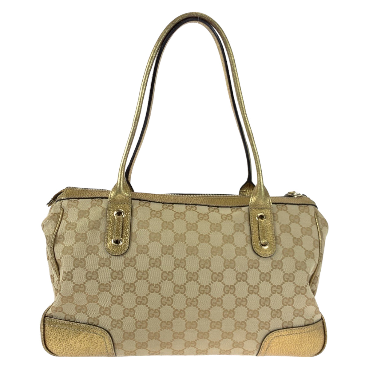 Luxury Gucci Trending 2025 Princy GG Canvas/Leather Shoulder Tote Bag