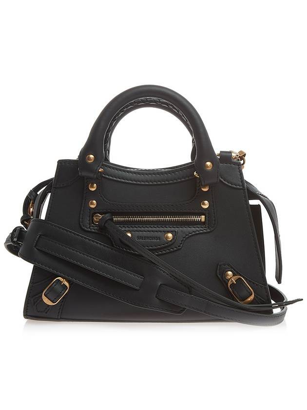 Luxury Balenciaga Neo Classic City Mini Tote Bag Black