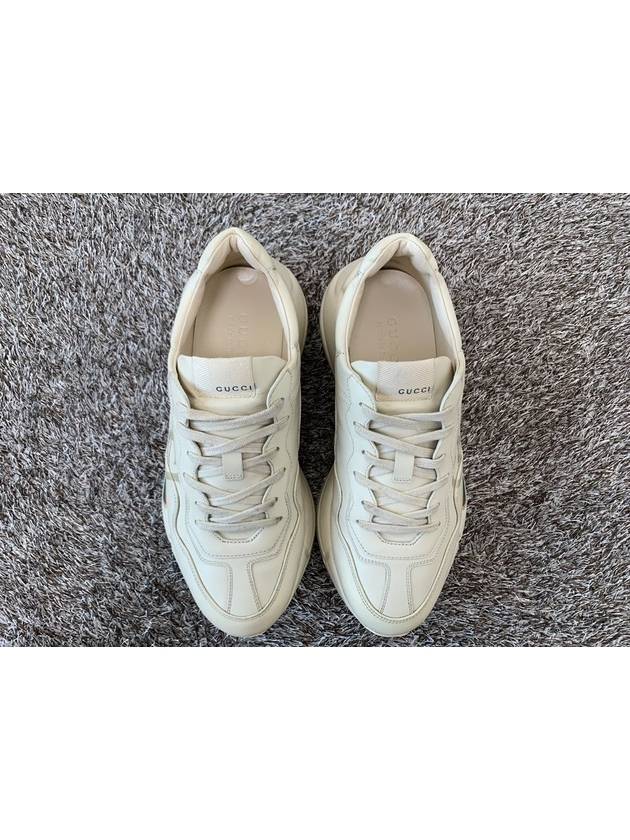 Luxury Gucci Trending 2025 Rhyton strip logo sneakers 7 5 265