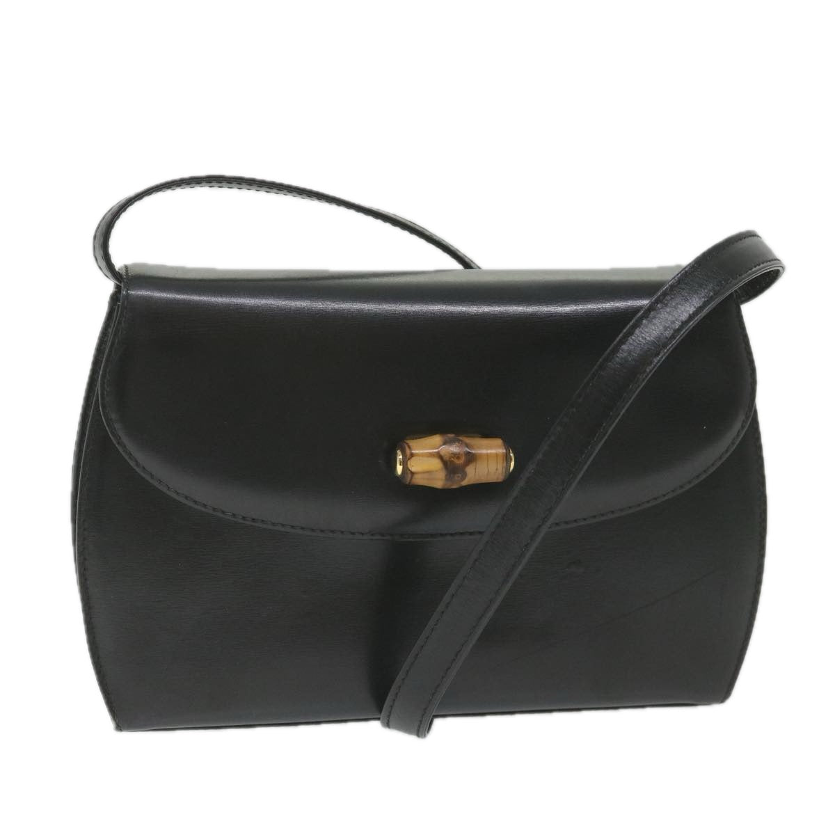Luxury Gucci Trending 2025 Bamboo  Leather Shoulder Bag