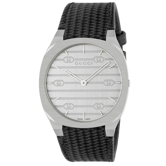 Luxury Gucci Trending 2025 Women's 25H Silver Dial Watch