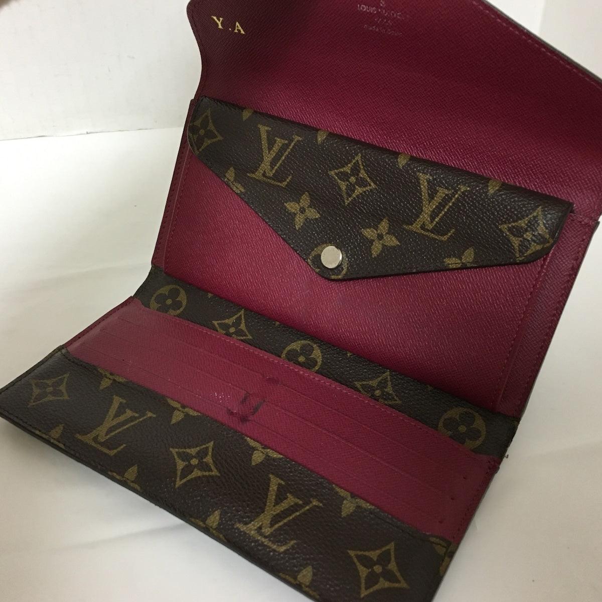 Louis Vuitton Portefeuille Marie  Canvas Wallet  ()