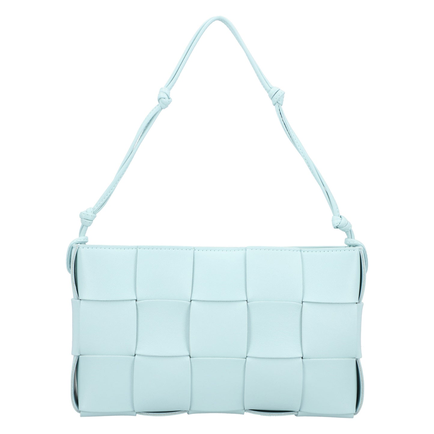 Luxury Bottega Veneta Cassette Pouch On Strap blue