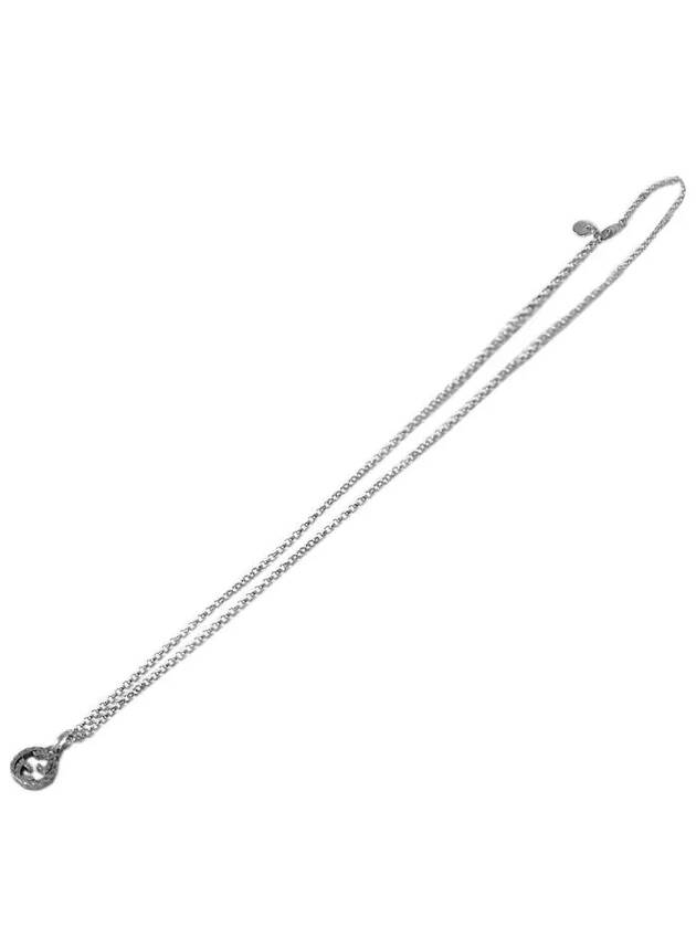 Luxury Gucci Trending 2025 Interlocking G Pendant Necklace Silver