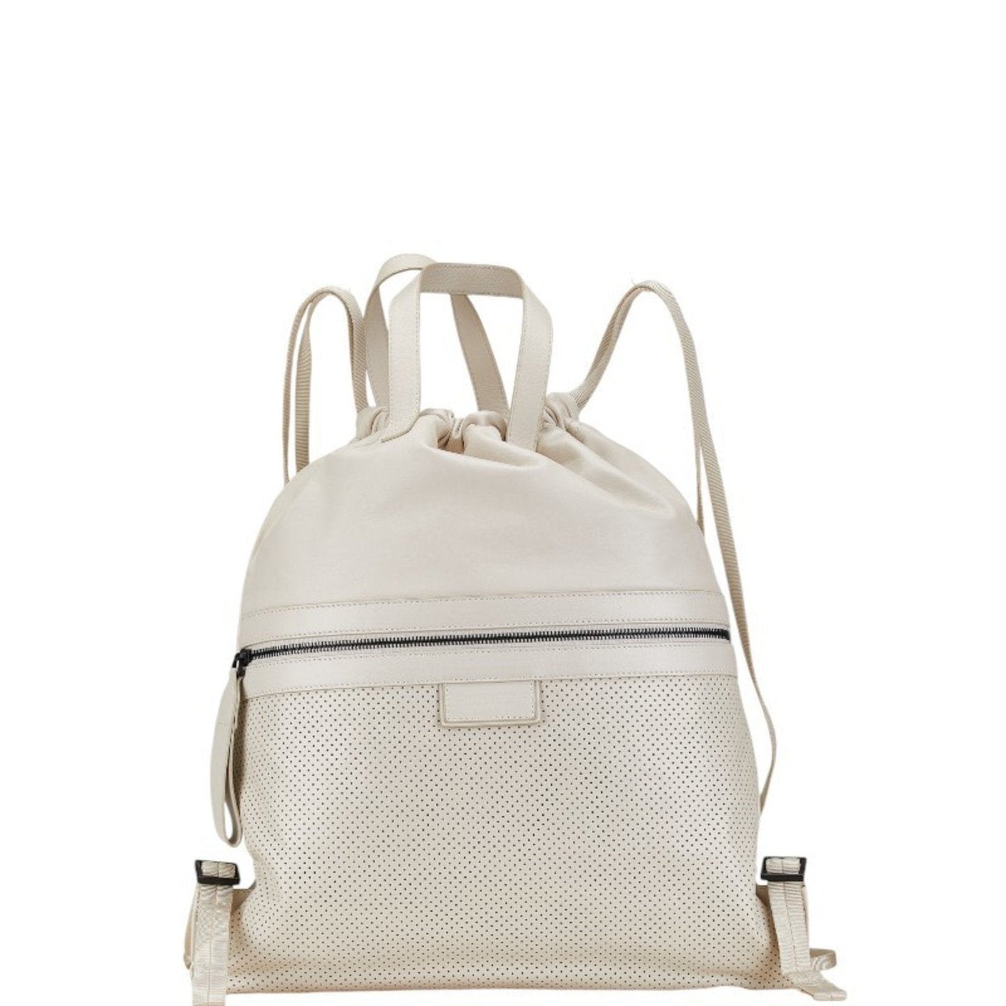 Luxury Bottega Veneta ivory  Leather Backpack ()