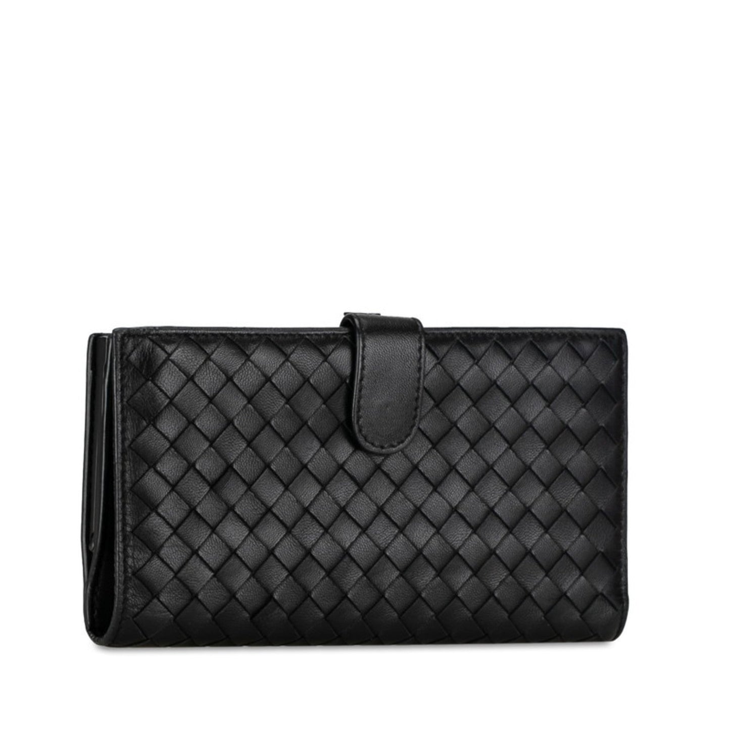 Luxury Bottega Veneta  Leather Long Wallet (Bi-Fold) ()