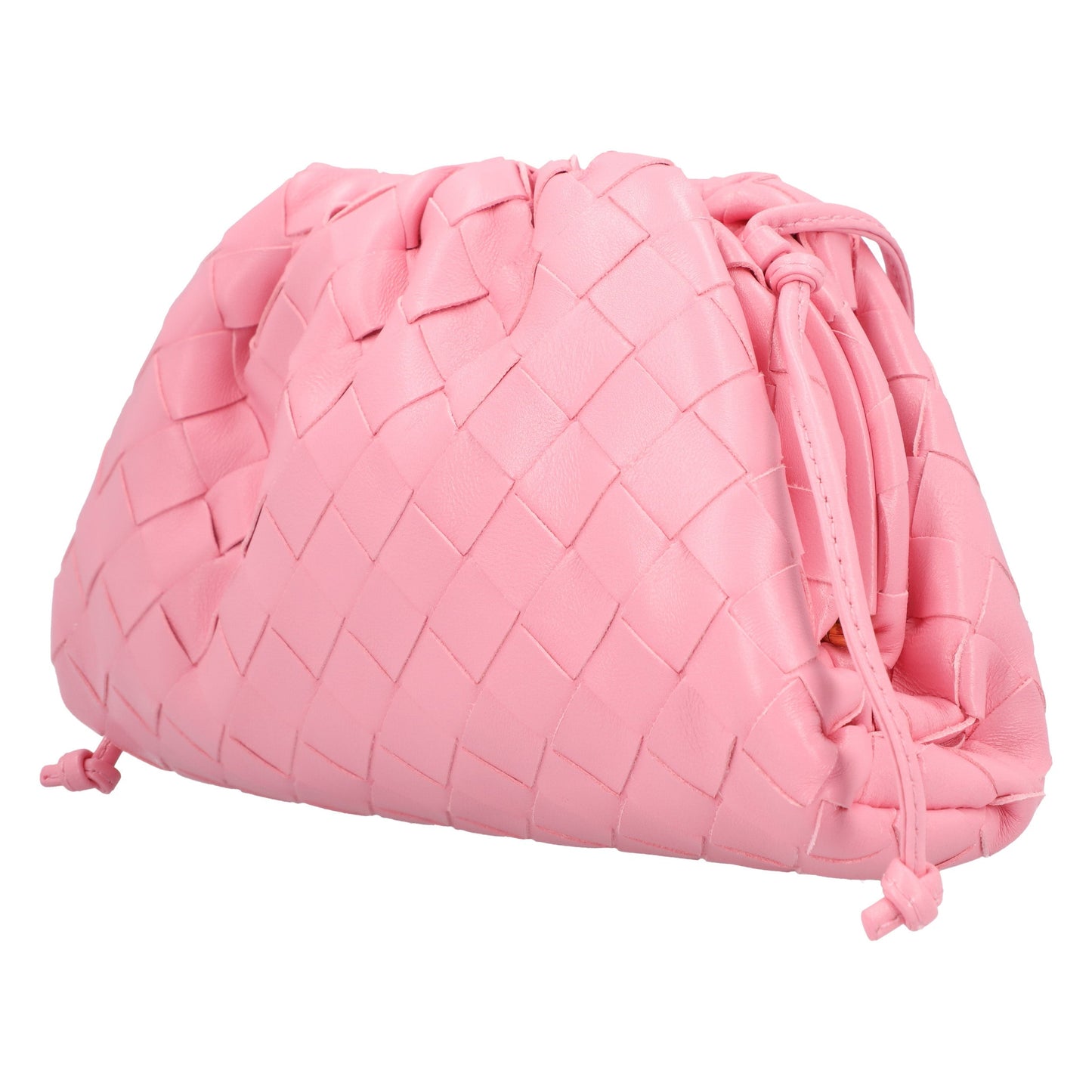 Luxury Bottega Veneta Mini Pouch pink
