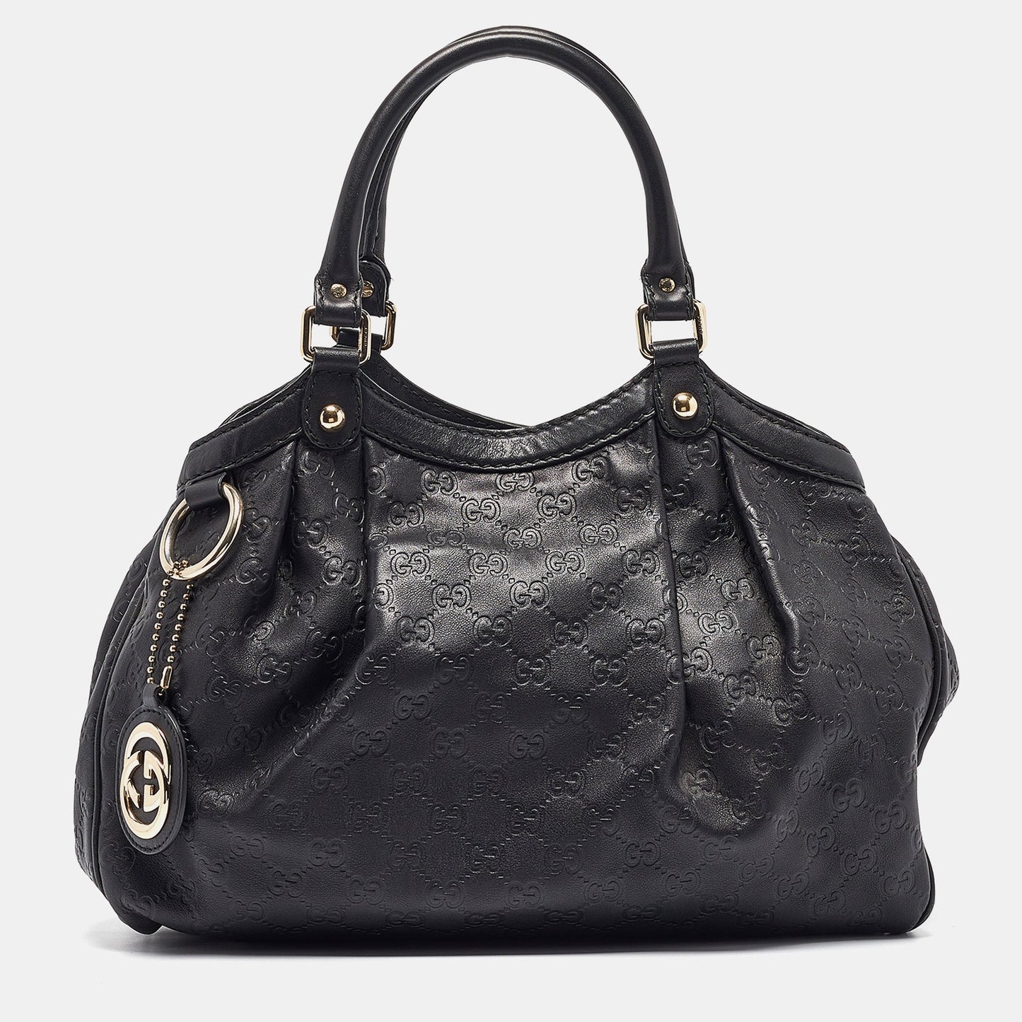 Luxury Gucci Trending 2025 Black Luxury Gucci Trending 2025ssima Leather Medium Sukey Tote