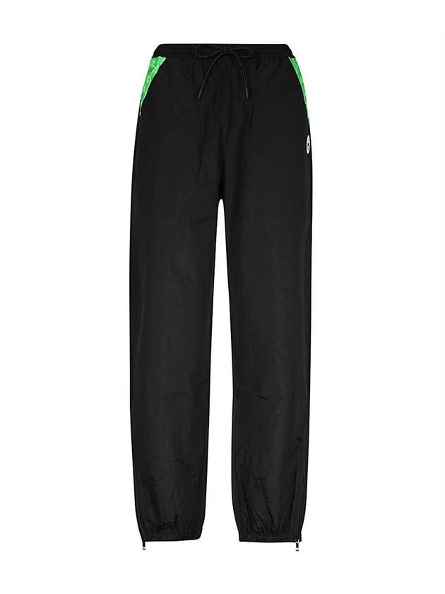 Luxury Gucci Trending 2025 Nylon Track Pants Black