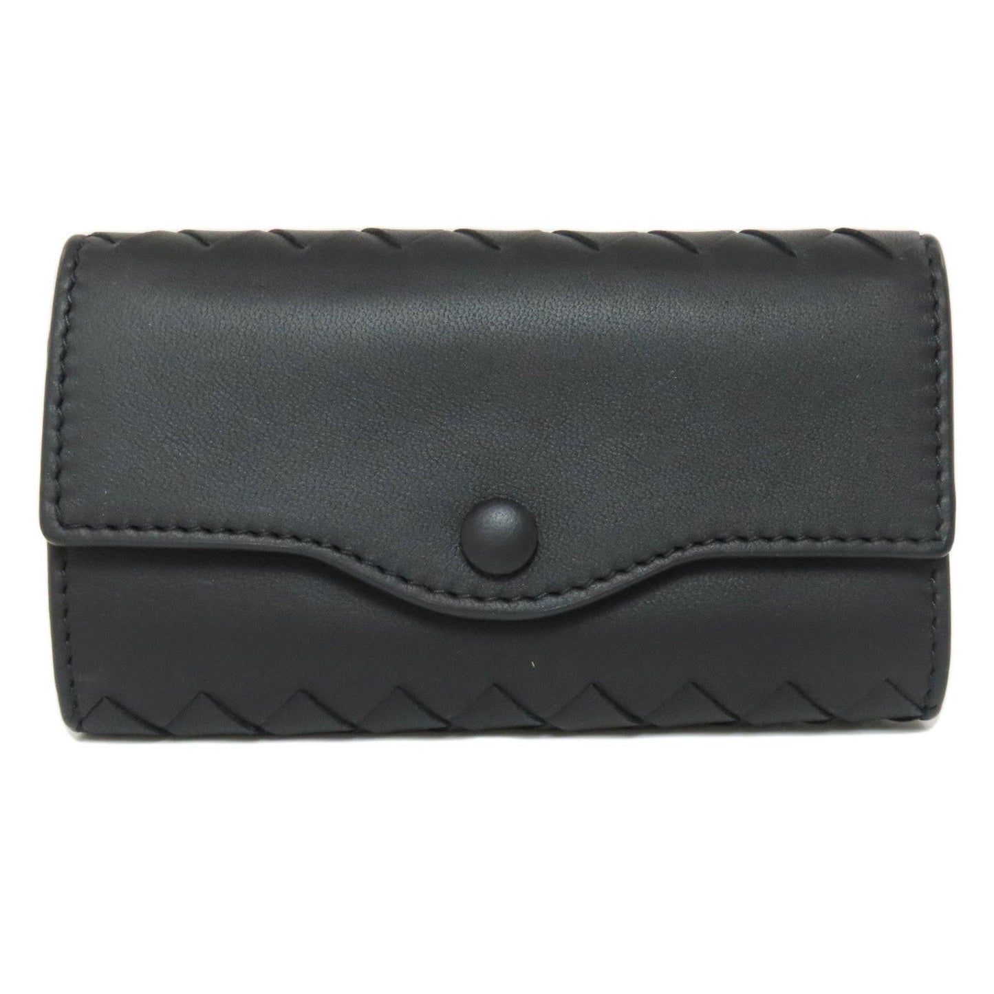 Luxury Bottega Veneta Intrecciato  Leather Keycase ()