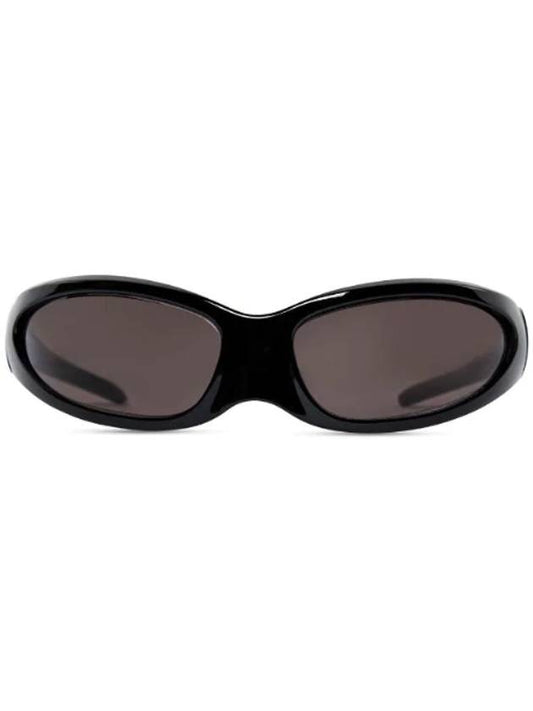 Luxury Balenciaga Eyewear Skin Cat Round Frame Sunglasses 718476T0007