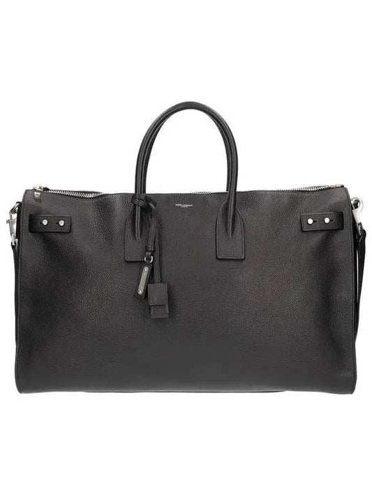 Luxury Saint Laurent Sac De Jour Supple Duffel Bag Black