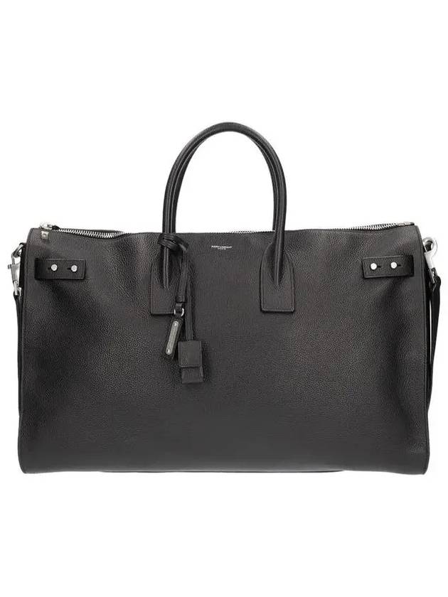 Luxury Saint Laurent Sac De Jour Supple Duffel Bag Black