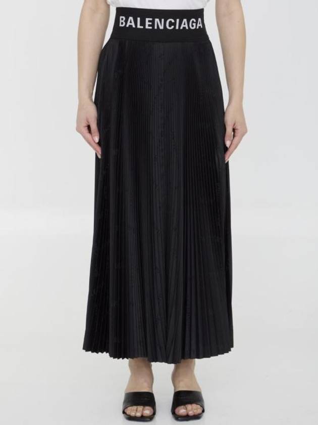Luxury Balenciaga short skirt 5930002 790581 TQO30 1000 BLACK