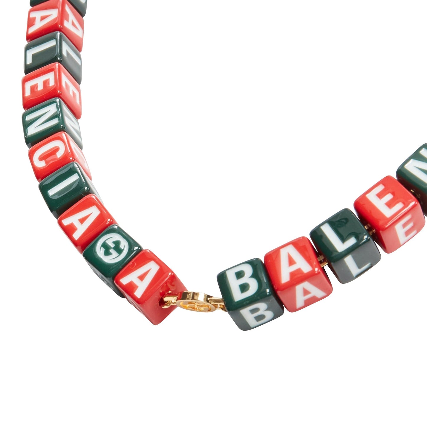 Gucci Luxury Balenciaga Hacker Project Symbols Cubes Short Necklace