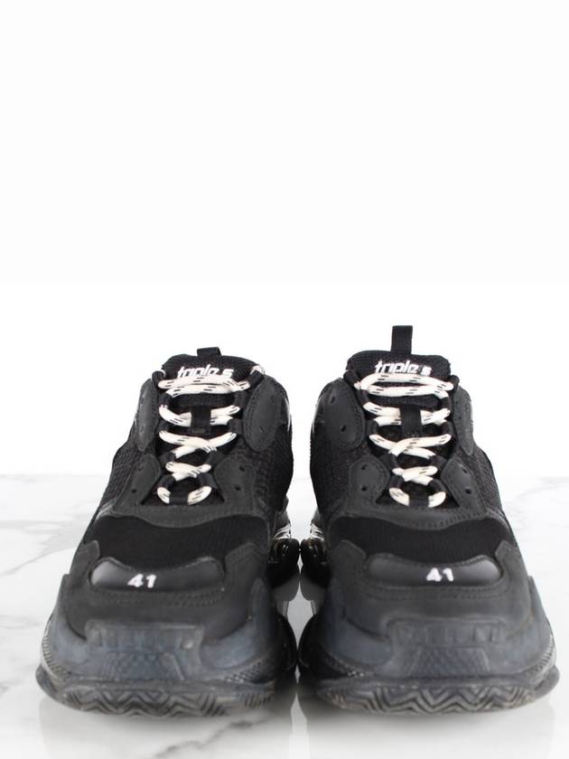 Luxury Balenciaga Triple S Dirty Black 41 Domestic 260