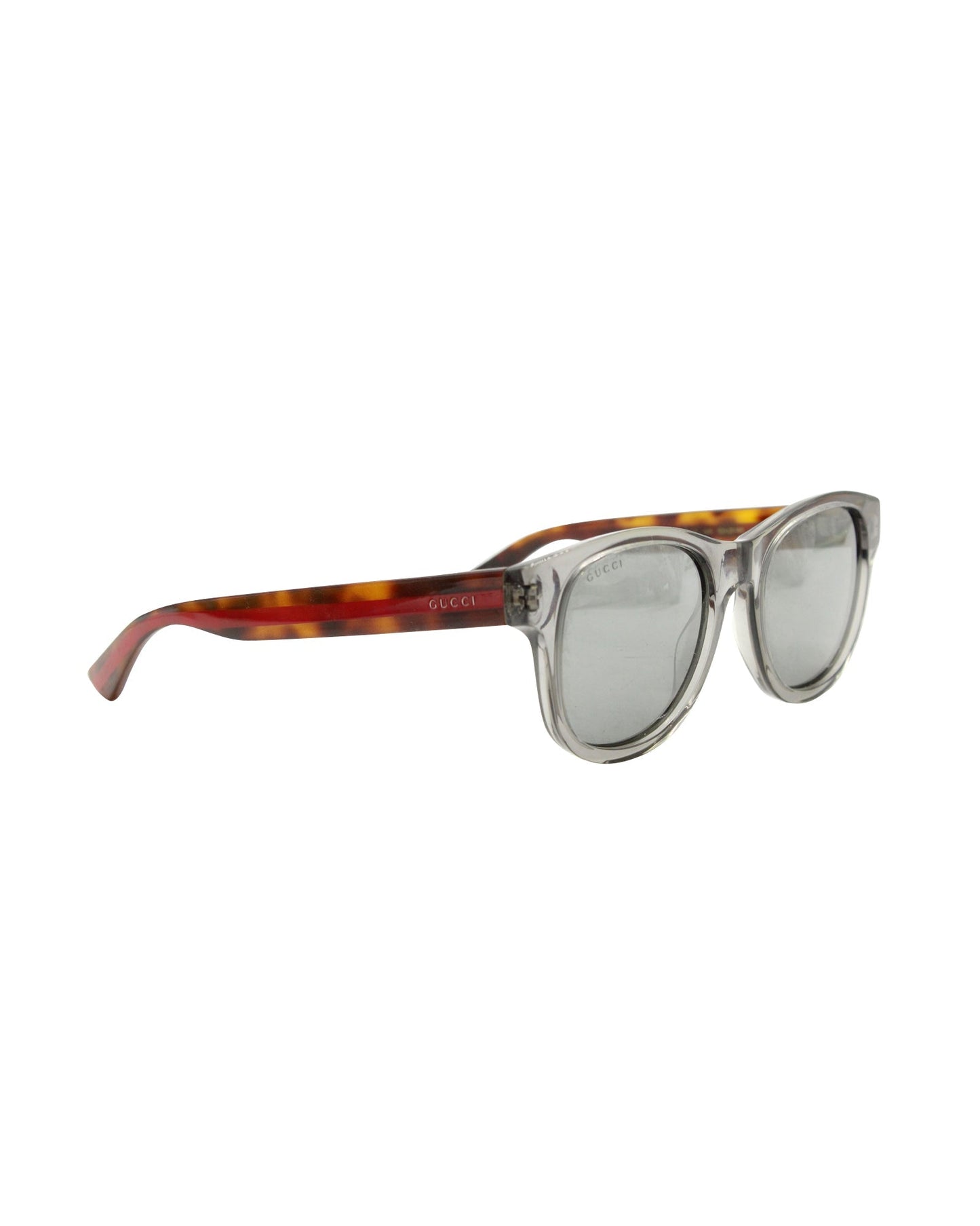 Luxury Gucci Trending 2025 Wayfarer GG0044SA Sunglasses in Grey Acetate