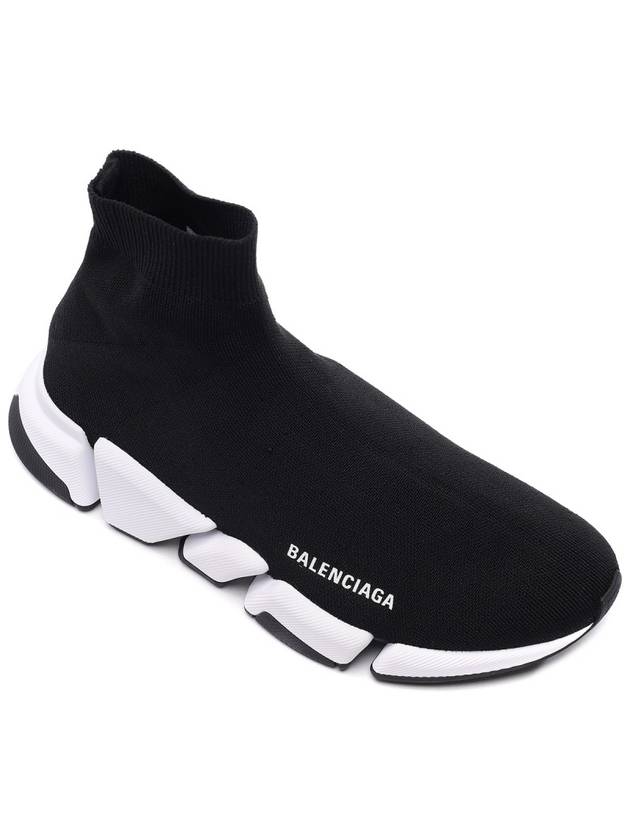 Luxury Balenciaga Speed 2.0 High Top Sneakers Black