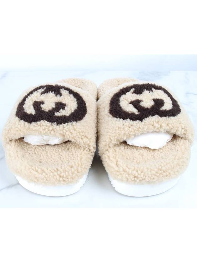 Luxury Gucci Trending 2025 GG fleece slippers 8 270