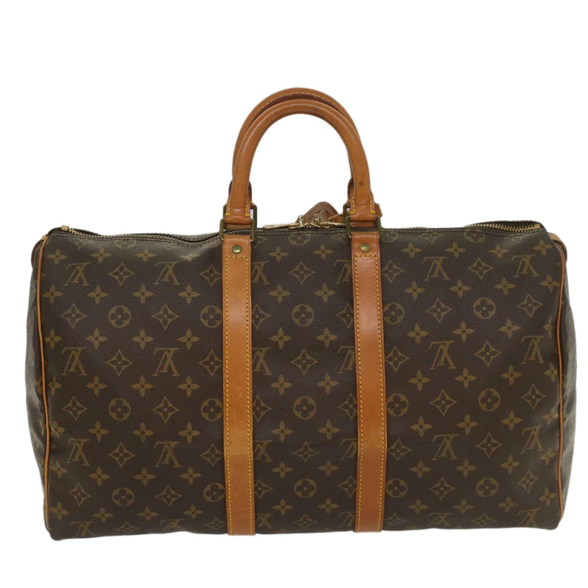 Louis Vuitton Keepall 45  Canvas Travel Bag ()