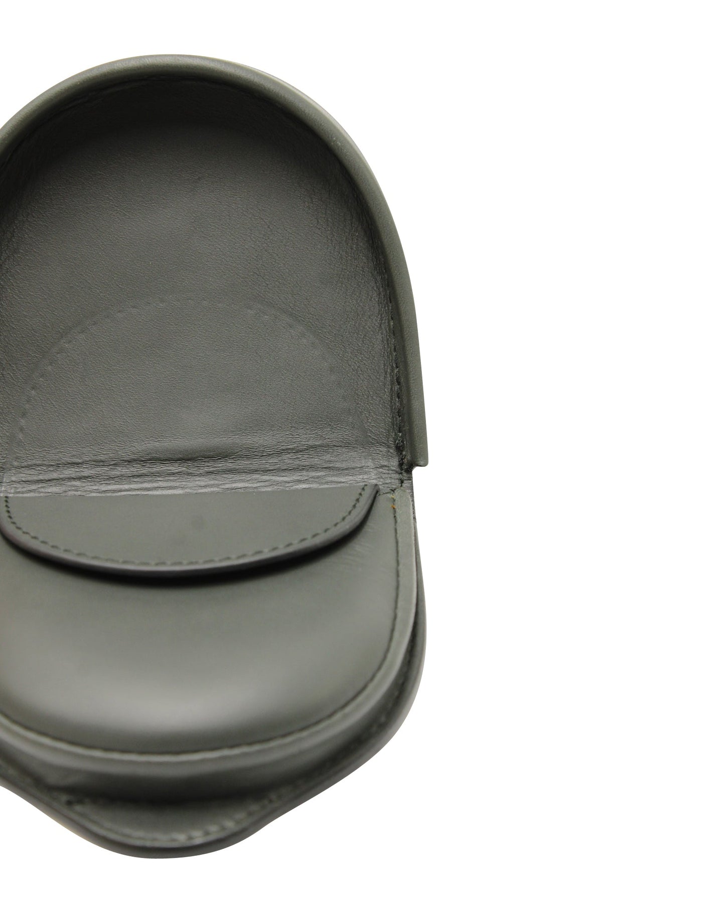 Luxury Bottega Veneta Coin Purse in Khaki Leather
