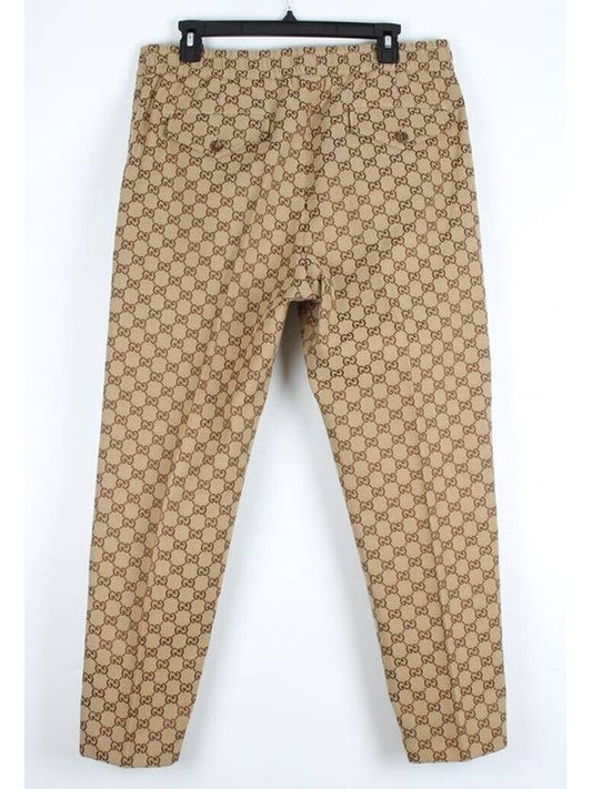 Luxury Gucci Trending 2025 GG canvas track pants 48