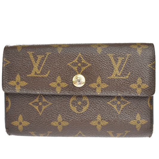 Louis Vuitton Alexandra  Canvas Wallet  ()