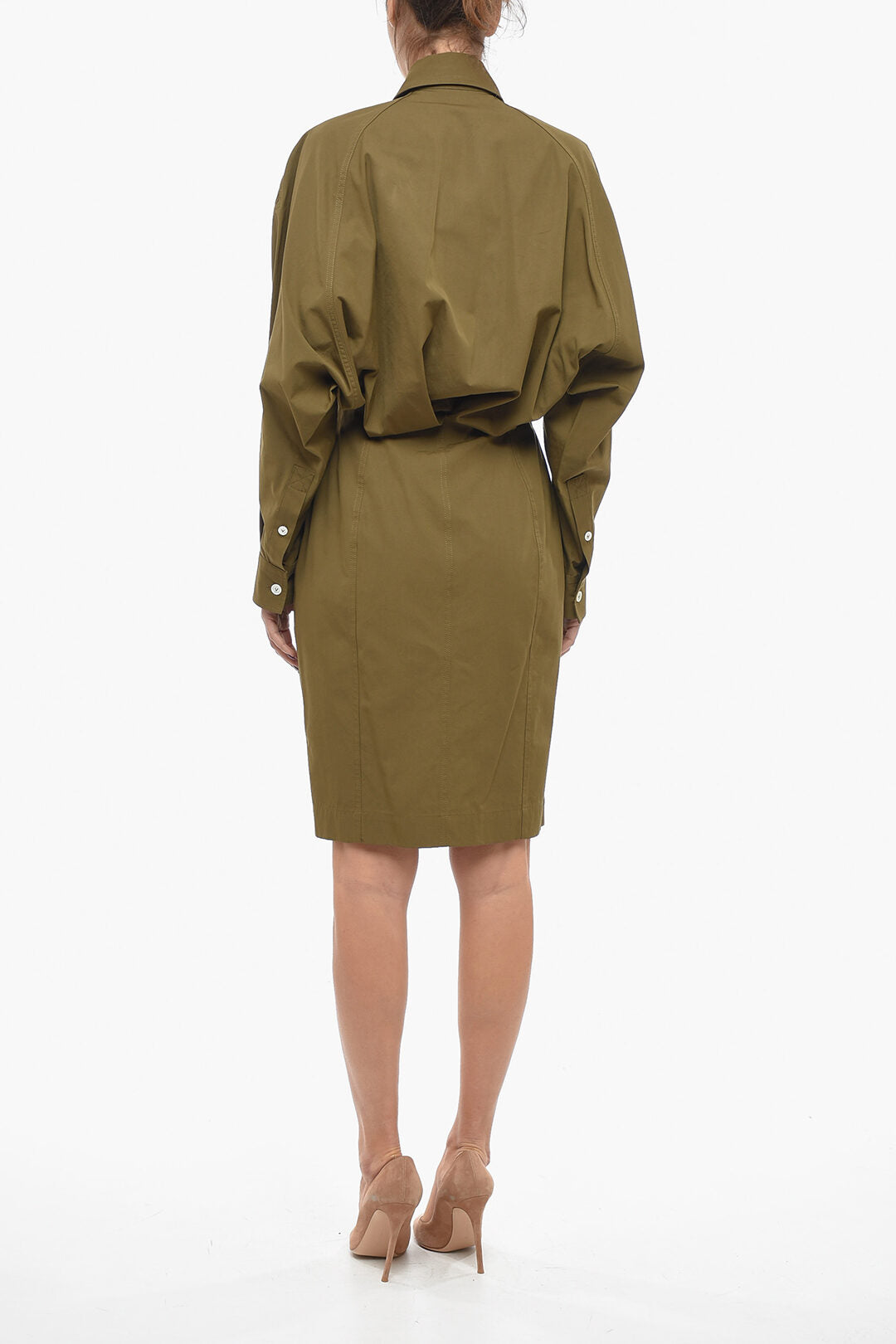Luxury Bottega Veneta Oversized Shirt Dress