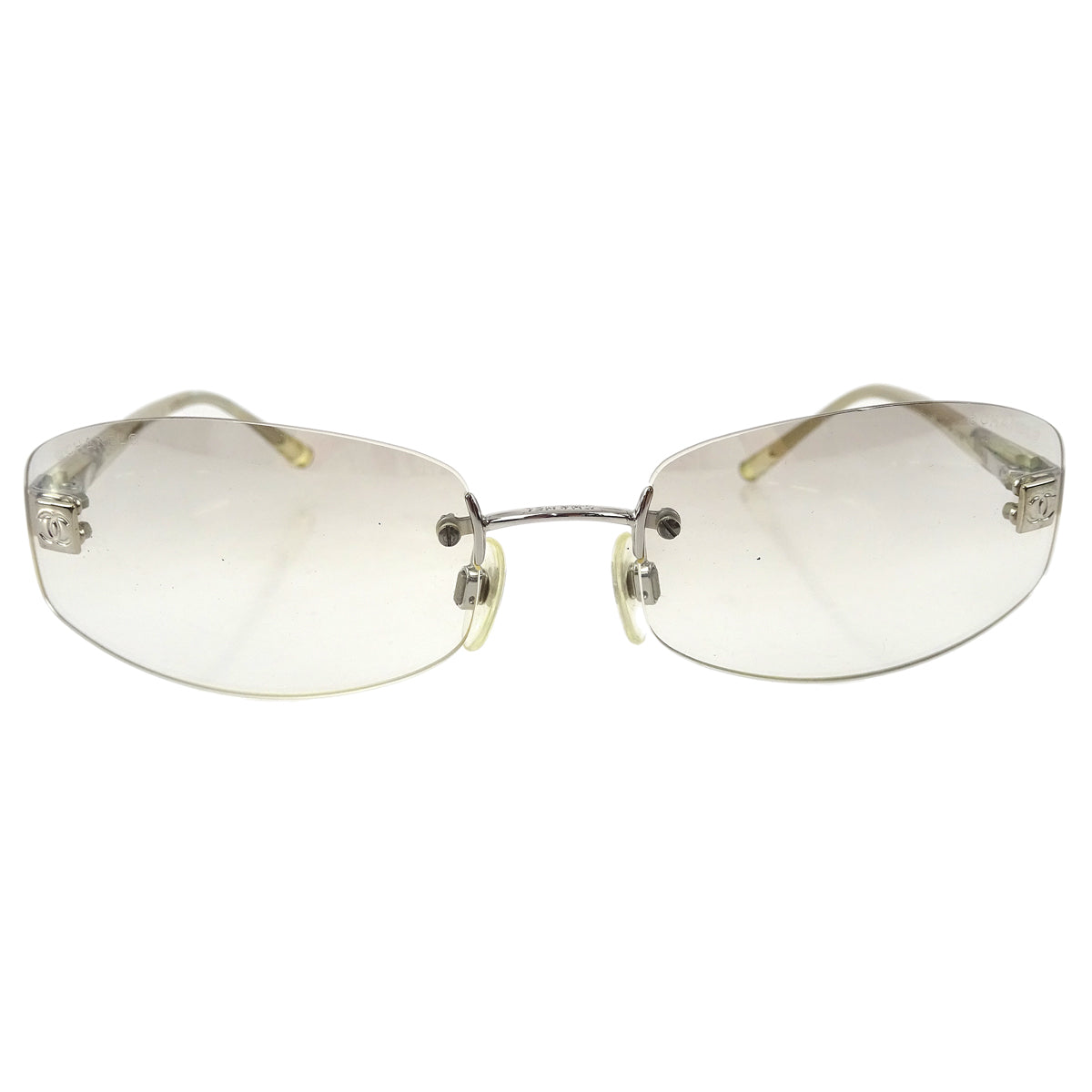 Chanel Sunglasses Eyewear Clear Small New