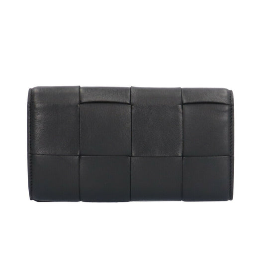 Luxury Bottega Veneta  Leather Long Wallet (Bi-Fold) ()