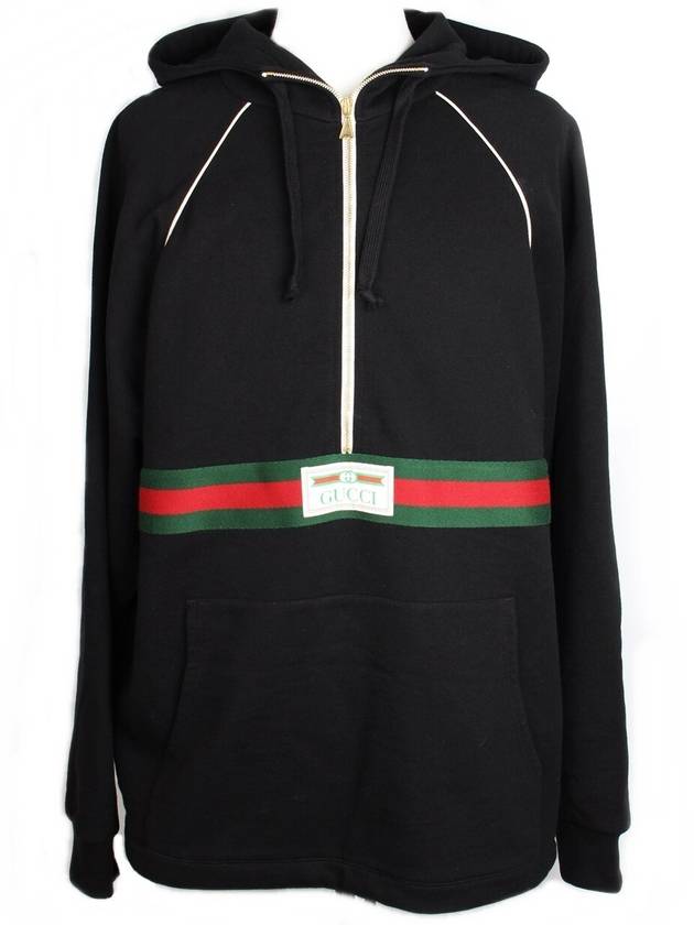Luxury Gucci Trending 2025 Logo Web Hooded Sweatshirt S