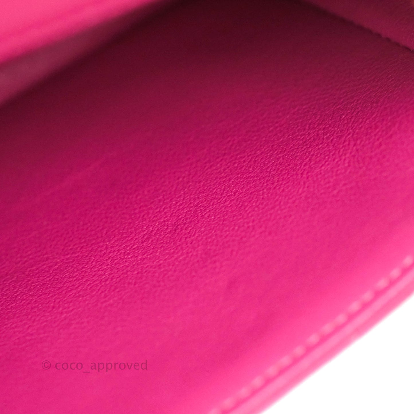 Chanel Chevron Mini Rectangular Flap Pink Lambskin Gold Hardware