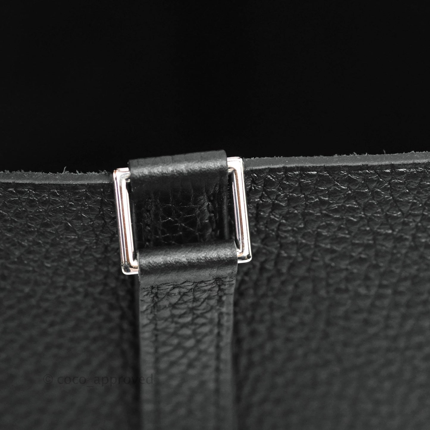 Hermès Taurillon Clemence Picotin Lock 18 PM Black Palladium Hardware